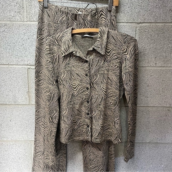 Zara Psychedelic Knit Set - Picture 3 of 11